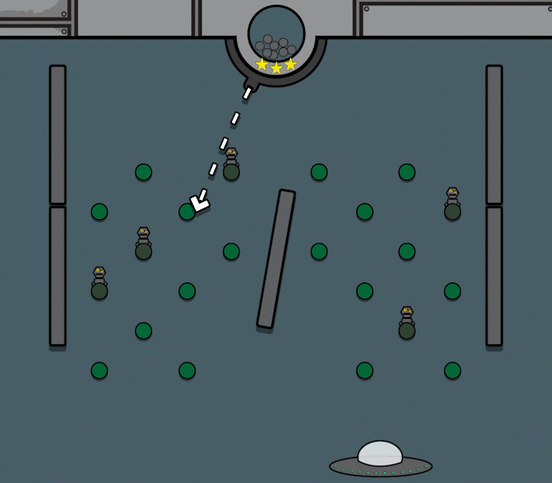 PlinkoBots demo gif